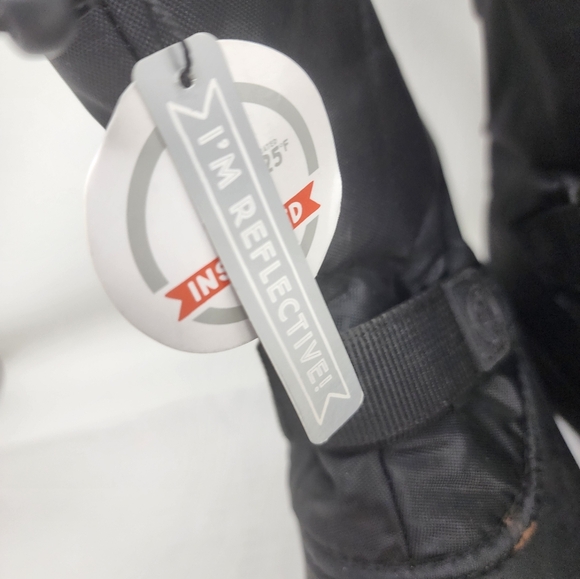 Northside Black Snow Boots Waterproof Winter Boots Youth Size 4 - Picture 6 of 10